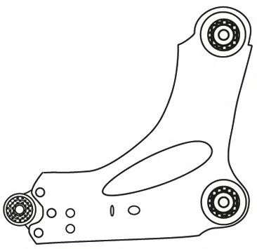 Рычаг независимой подвески колеса, подвеска колеса