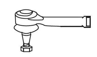 Наконечник поперечной рулевой тяги