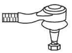 Наконечник поперечной рулевой тяги