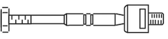 Осевой шарнир, рулевая тяга