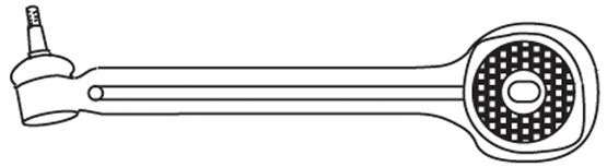 Рычаг независимой подвески колеса, подвеска колеса