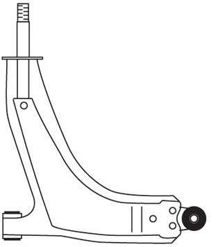 Рычаг независимой подвески колеса, подвеска колеса