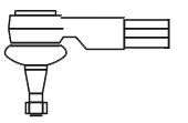 Наконечник поперечной рулевой тяги