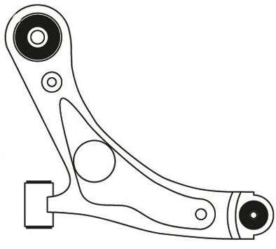 Рычаг независимой подвески колеса, подвеска колеса