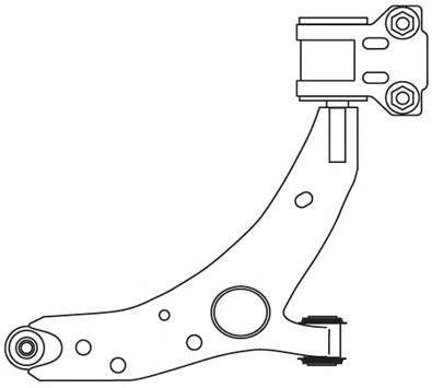 Рычаг независимой подвески колеса, подвеска колеса