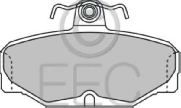 Комплект тормозных колодок, дисковый тормоз