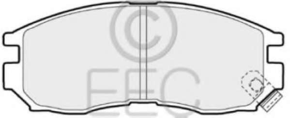 Комплект тормозных колодок, дисковый тормоз