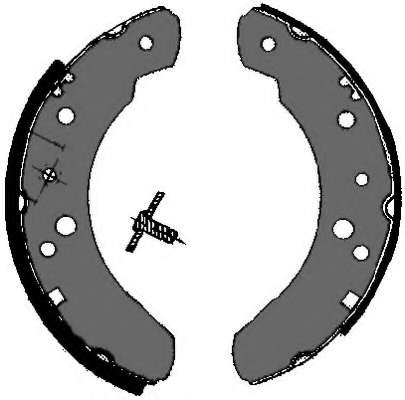 Комплект тормозных колодок