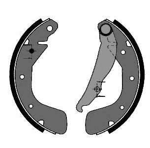 Комплект тормозных колодок