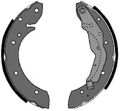 Комплект тормозных колодок