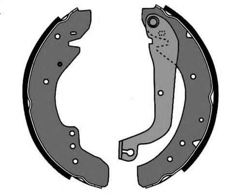 Комплект тормозных колодок