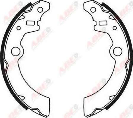 Комплект тормозных колодок