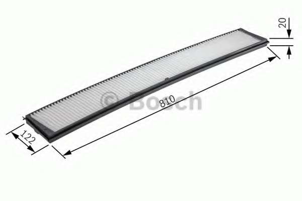 Фильтр салона BMW 3 (E90)/X1 (E84) 03- (угольный)