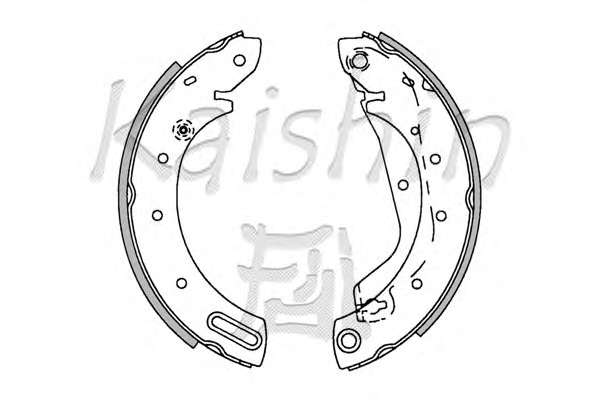 Комплект тормозных колодок