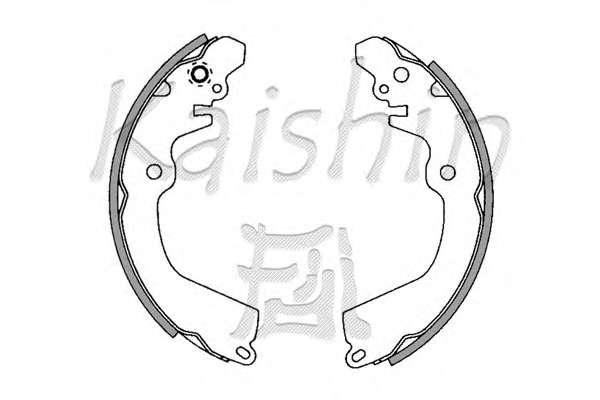 Комплект тормозных колодок