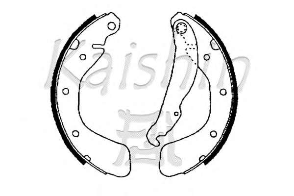 Комплект тормозных колодок