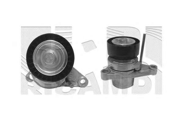 Натяжитель ремня, клиновой зубча