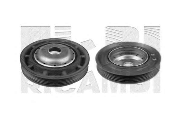 Ременный шкив, коленчатый вал