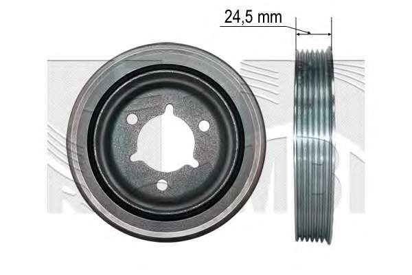 Ременный шкив, коленчатый вал