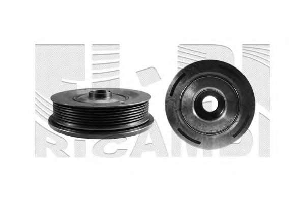 Ременный шкив, коленчатый вал