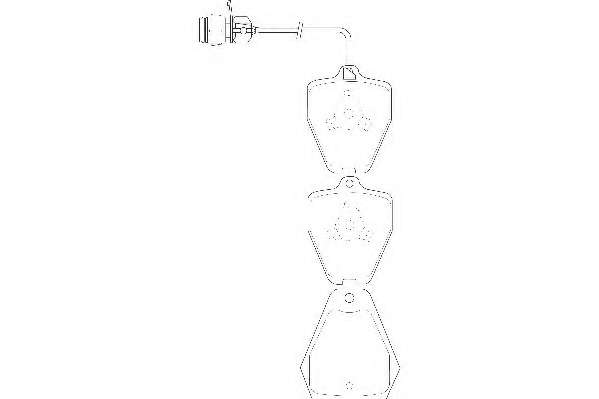 Комплект тормозных колодок, дисковый тормоз
