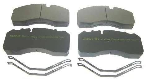 Комплект тормозных колодок, дисковый тормоз