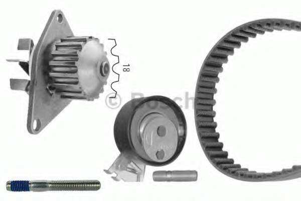 Водяной насос + комплект зубчатого ремня