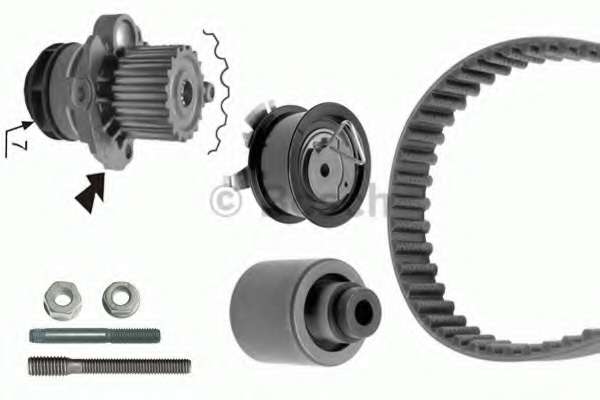 Водяной насос + комплект зубчатого ремня