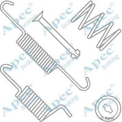 Комплектующие, тормозная колодка