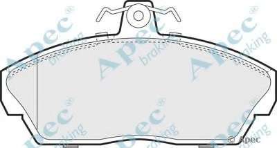 Комплект тормозных колодок, дисковый тормоз