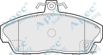 Комплект тормозных колодок, дисковый тормоз