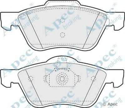 Комплект тормозных колодок, дисковый тормоз