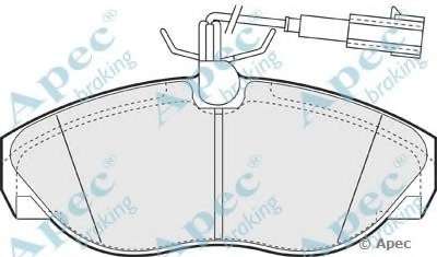 Комплект тормозных колодок, дисковый тормоз