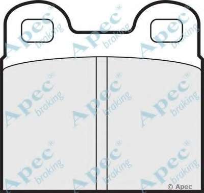 Комплект тормозных колодок, дисковый тормоз
