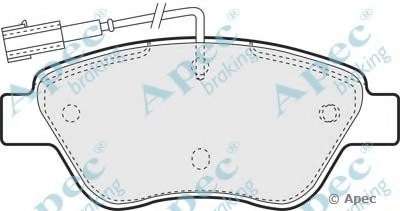 Комплект тормозных колодок, дисковый тормоз