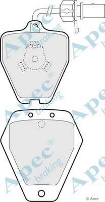 Комплект тормозных колодок, дисковый тормоз