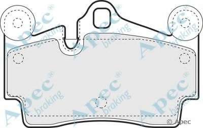 Комплект тормозных колодок, дисковый тормоз