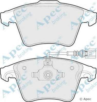 Комплект тормозных колодок, дисковый тормоз