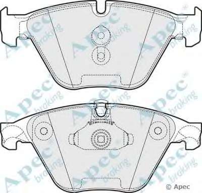 Комплект тормозных колодок, дисковый тормоз