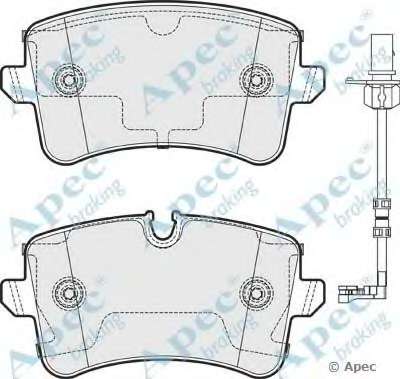 Комплект тормозных колодок, дисковый тормоз