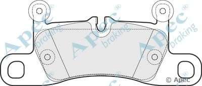 Комплект тормозных колодок, дисковый тормоз