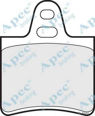 Комплект тормозных колодок, дисковый тормоз