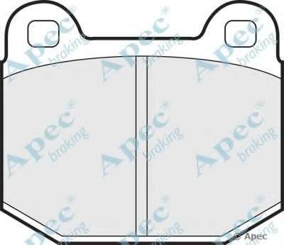 Комплект тормозных колодок, дисковый тормоз