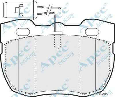 Комплект тормозных колодок, дисковый тормоз