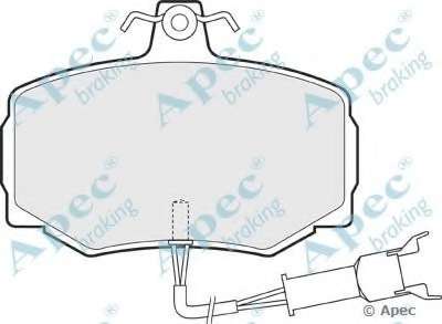 Комплект тормозных колодок, дисковый тормоз