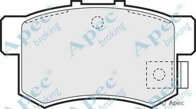 Комплект тормозных колодок, дисковый тормоз