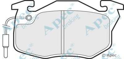 Комплект тормозных колодок, дисковый тормоз