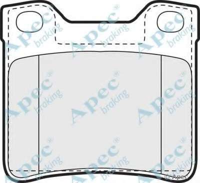 Комплект тормозных колодок, дисковый тормоз