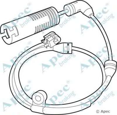 Указатель износа, накладка тормозной колодки