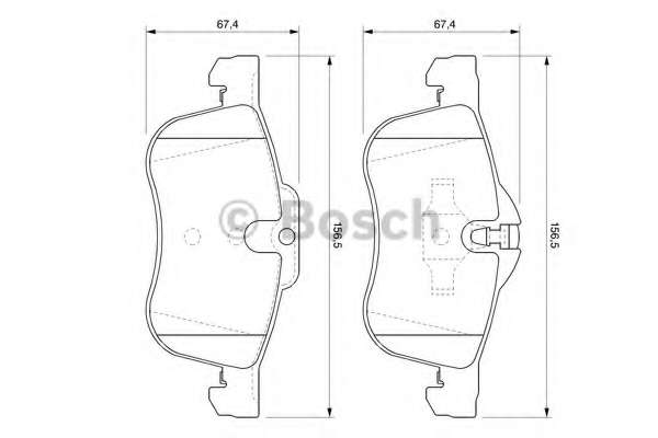 Колодки тормозные (передние) Rover 75 99-05 (Ate)